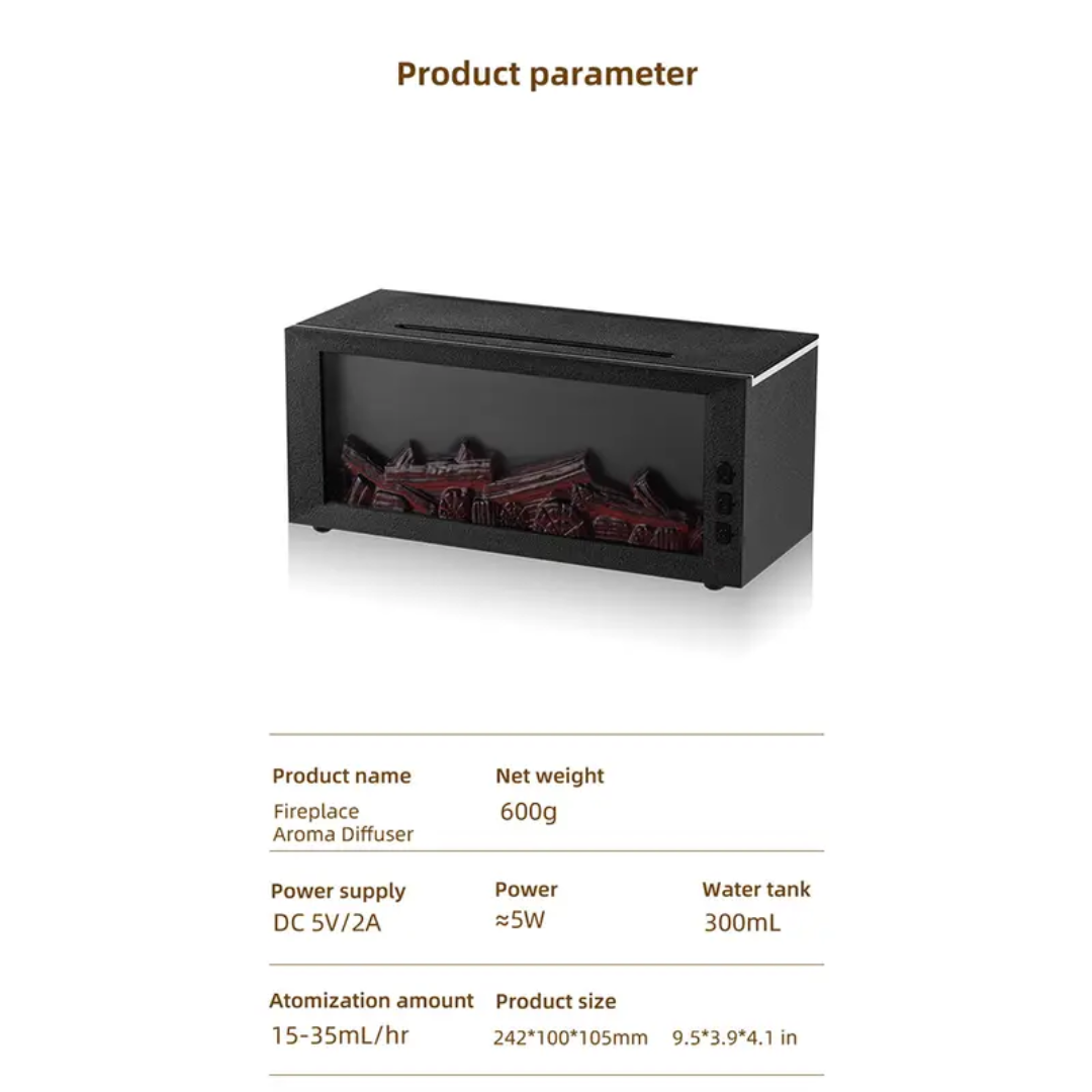 Colorful Flame Fireplace Diffuser